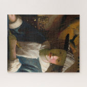 Johannes Vermeer - Girl with a Flute ジグソーパズル (横)