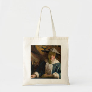 Johannes Vermeer - Girl with a Flute トートバッグ