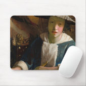 Johannes Vermeer - Girl with a Flute マウスパッド (マウス)