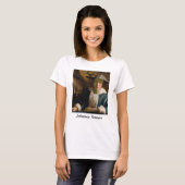 Johannes Vermeer - Girl with a Flute Tシャツ (正面フル)