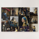 Johannes Vermeer - Masterpieces Patchwork ジグソーパズル (横)