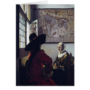 Johannes Vermeer、Officer and Laughing Girl