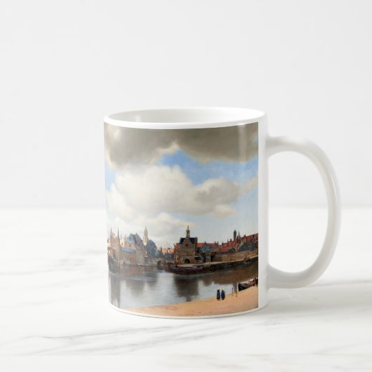 Johannes Vermeer’s View of Delft コーヒーマグカップ (右)