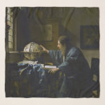 Johannes Vermeer - The Astronomer スカーフ<br><div class="desc">The Astronomer - Johannes Vermeer,  1668</div>