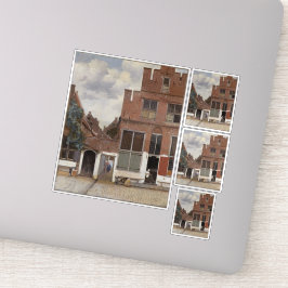 Johannes Vermeer, View Of Houses In Delft シール