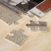 Johannes Vermeer, View Of Houses In Delft ジグソーパズル (側面)