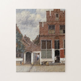 Johannes Vermeer, View Of Houses In Delft ジグソーパズル