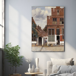 Johannes Vermeer, View Of Houses In Delft フォトプリント