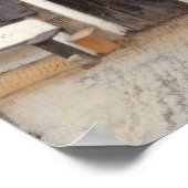 Johannes Vermeer, View Of Houses In Delft ポスター (角)