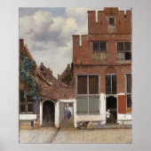 Johannes Vermeer, View Of Houses In Delft ポスター (正面)