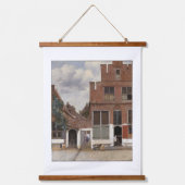 Johannes Vermeer, View Of Houses In Delft 吊り下げ型タペストリー (正面)