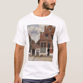 Johannes Vermeer, View Of Houses In Delft Tシャツ