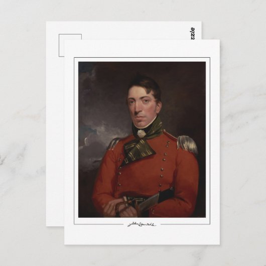 John巡査#133-2 -ファインアートはがき ポストカード (正面/裏面)