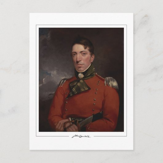 John巡査#133-2 -ファインアートはがき ポストカード (正面)