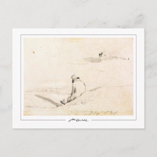 John巡査#201-2 -ファインアートはがき ポストカード (正面)