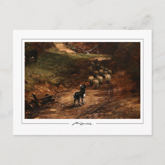 John巡査#467 -ファインアートはがき ポストカード (正面)