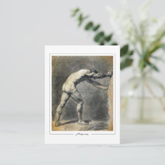 John巡査#4-2 -ファインアートはがき ポストカード (スタンド正面)