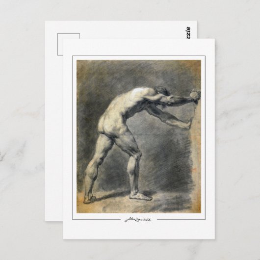 John巡査#4-2 -ファインアートはがき ポストカード (正面/裏面)