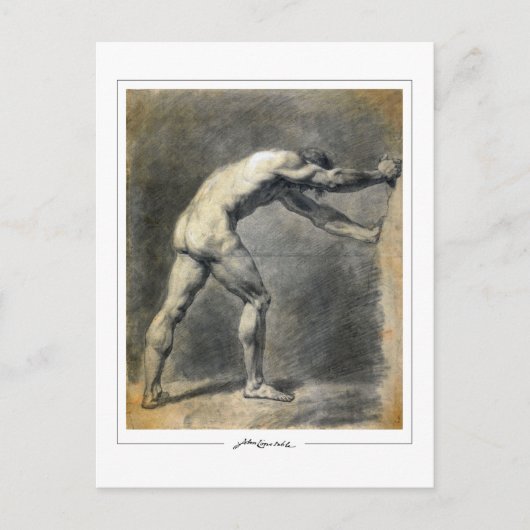 John巡査#4-2 -ファインアートはがき ポストカード (正面)