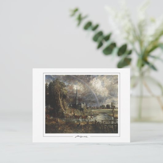 John巡査#520-2 -ファインアートはがき ポストカード (スタンド正面)