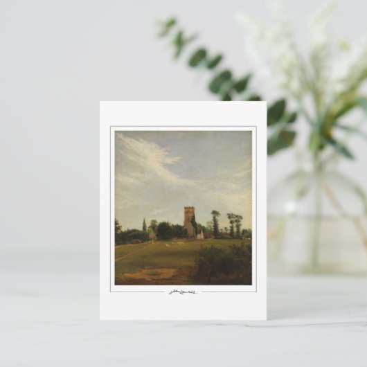 John巡査#74-2 -ファインアートはがき ポストカード (スタンド正面)