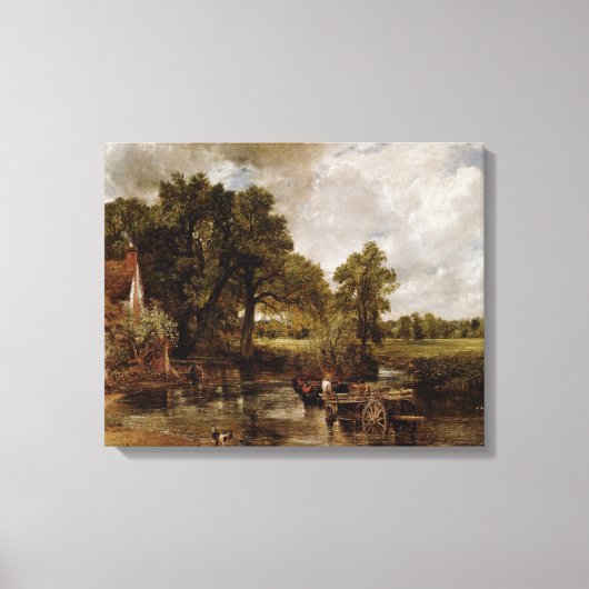 John巡査 – The Hay Wain キャンバスプリント (正面)