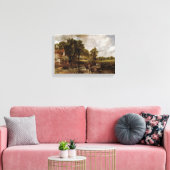 John巡査 – The Hay Wain キャンバスプリント (インサイチュ (リビング))