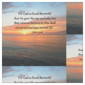 JOHN インスパイア 3:16サンライズ写真生地 ファブリック (クローズアップ)