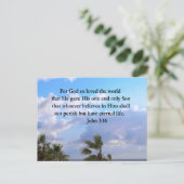 JOHN インスパイア 3:16写真 ポストカード (スタンド正面)