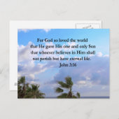 JOHN インスパイア 3:16写真 ポストカード (正面/裏面)