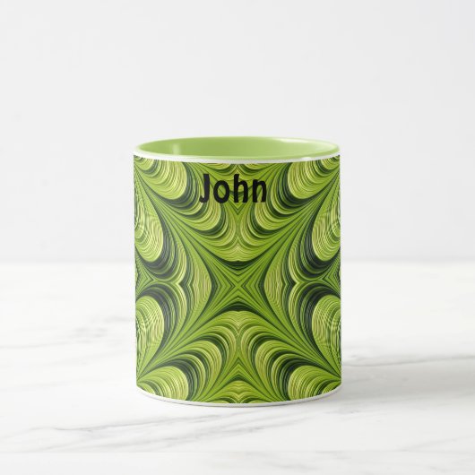 JOHN ~ 名入れマグカップ ~ ユニークでおもしろいデザイン マグカップ (中央)