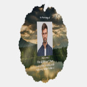 John 11: 25, Scripture Memorial Keepsake オーナメントカード (右)