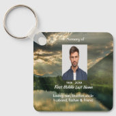 John 11: 25, Scripture Memorial Keepsake キーホルダー (正面)