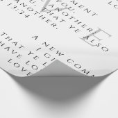 John 13:34贈答用ラップクリスマスラッピング紙 ラッピングペーパー (角)