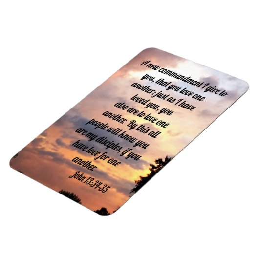 John 13:34-35 マグネット (左側)