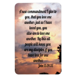 John 13:34-35 マグネット