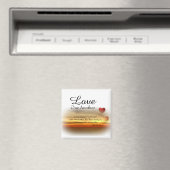 John 13:34-35 Love one another  マグネット (インサイチュ (食洗機))