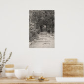 John 14:15パス写真 ポスター (キッチン)