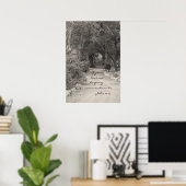 John 14:15パス写真 ポスター (ホームオフィス)