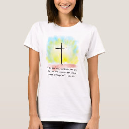 JOHN 14:6女性のTシャツ Tシャツ