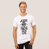 John 14:6 トライブレンドＴシャツ (正面全面)
