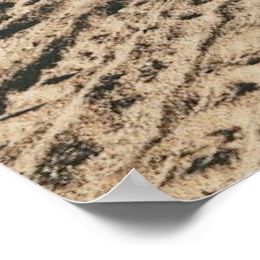 John 14:6 KJV Wall Art  – Scripture Poster ポスター (角)