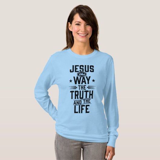 John 14:6 tシャツ (正面フル)