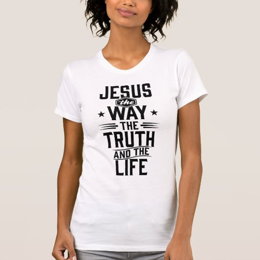 John 14:6 tシャツ (正面)