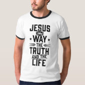 John 14:6 tシャツ (正面)