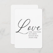 John 15:12聖なる書物、 経典メモリカード (正面/裏面)