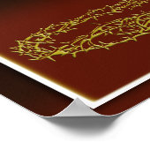 John 15:5 I am the vine poster ポスター (角)