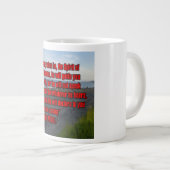 John 16:13 WEBU Mug ジャンボコーヒーマグカップ (正面右)