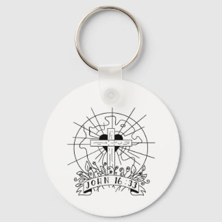 John 16:33キーチェーン キーホルダー