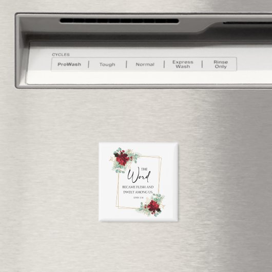 John 1 14 Bible verse マグネット (インサイチュ (食洗機))